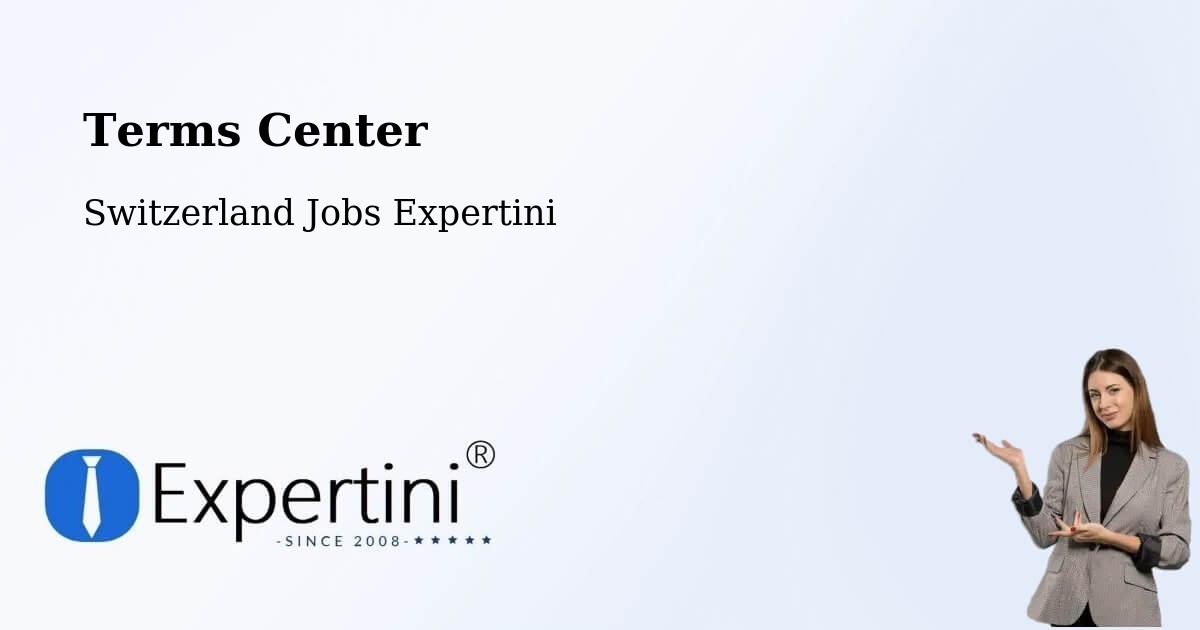 Terms of Service – Horw - Switzerland Jobs Expertini